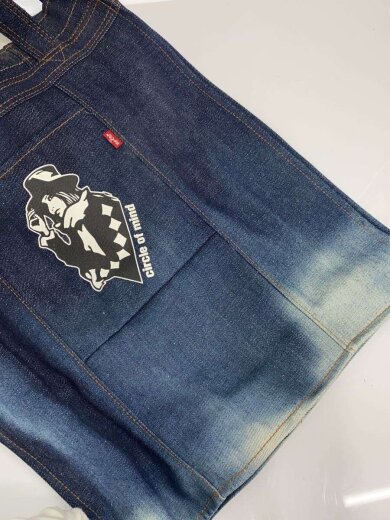 商品画像：トートバッグ/デニム/NVY/無地 7