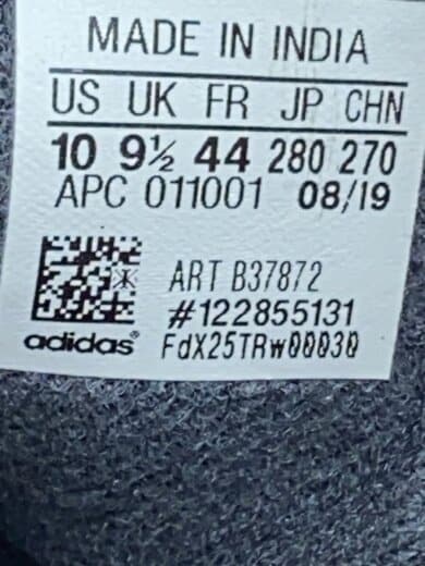 商品画像：ローカットスニーカー/28cm/BLK/レザー/b37872 5