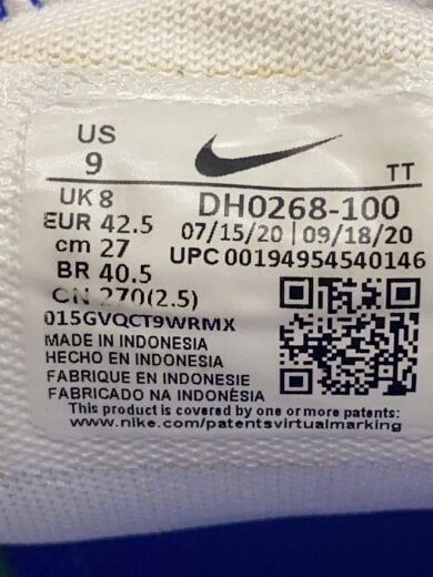 商品画像：AIRMAX 270_エア マックス 270/27cm/WHT 5