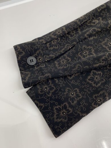 商品画像：長袖ワンピース/1/ポリエステル/BLK/花柄/00020717 6