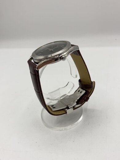 商品画像：クォーツ腕時計/アナログ/レザー/BLK/BRW/7N42-9100 2