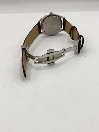 商品画像：クォーツ腕時計/アナログ/レザー/BLK/BRW/7N42-9100 4