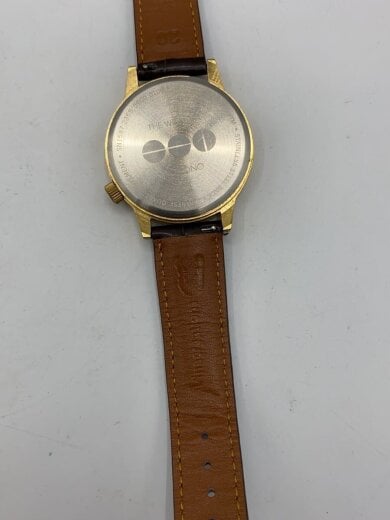 商品画像：クォーツ腕時計/アナログ/レザー/GRN/BRW 6