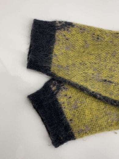商品画像：JACQUARD MOHAIR SWEATER/3/ナイロン/YLW/総柄/YK24FW0815S 6