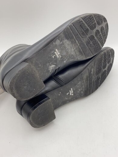 商品画像：rakuna/ショートブーツ/L/BLK/レザー 4