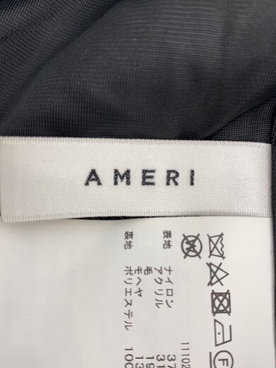 商品画像：カーディガン(厚手)/FREE/ナイロン/BLK/無地/22aw/モヘヤ 3