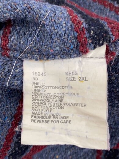 商品画像：デニムスイングトップ/襟レザー/ブランケットライナー/XXL/デニム/IDG 5