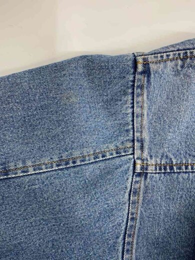 商品画像：デニムスイングトップ/襟レザー/ブランケットライナー/XXL/デニム/IDG 7