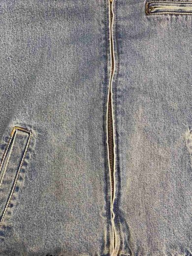 商品画像：デニムスイングトップ/襟レザー/ブランケットライナー/XXL/デニム/IDG 9