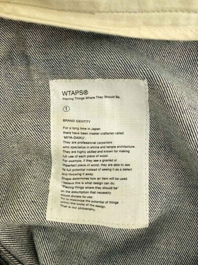 商品画像：ボトム/1/コットン/IDG/122GWDT-PTM06/12AW 6