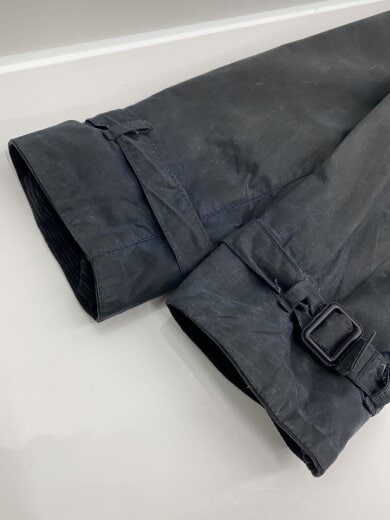 商品画像：89年製 TRENCH COAT/トレンチコート/34/コットン/NVY/無地/A605/背面小穴有 5