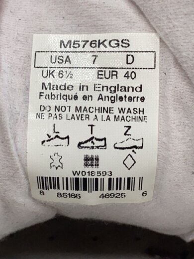 商品画像：ローカットスニーカー/UK6.5/BLK/レザー/M576KGS 5
