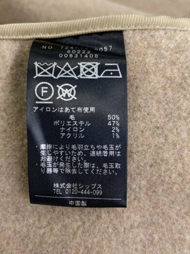 商品画像：コート/--/ポリエステル/BLK/総柄/724-15-0057-2299 4