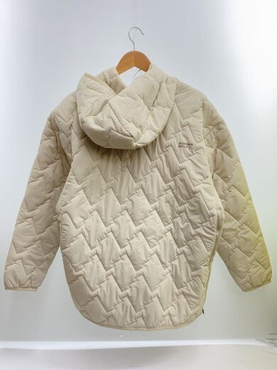 商品画像：ビヨンド ザ コース キルト ハーフジップ フーディジャケット/XL/ナイロン/CRM/JM9598// 2