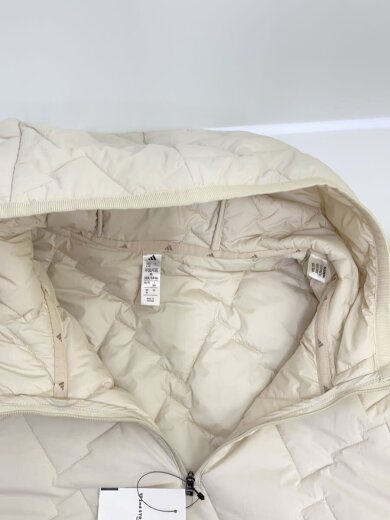 商品画像：ビヨンド ザ コース キルト ハーフジップ フーディジャケット/XL/ナイロン/CRM/JM9598// 7