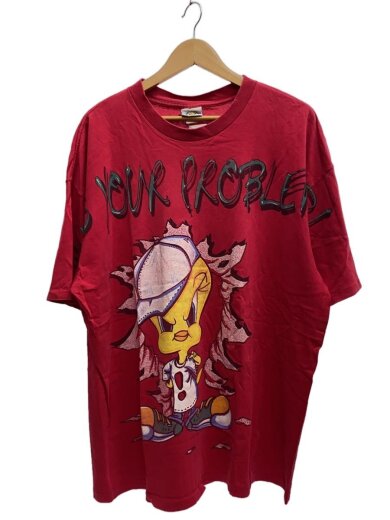 商品画像：90s/トゥイーティー/USA製/シングルステッチ/Tシャツ/--/コットン/RED 1