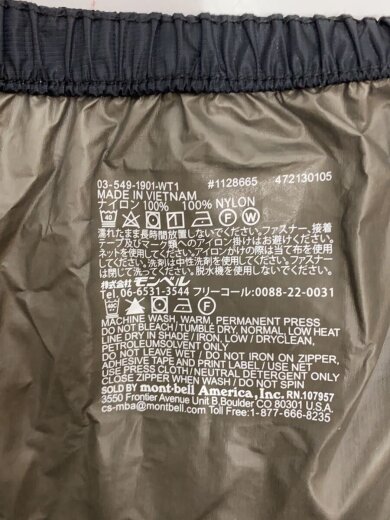 商品画像：バーサライトパンツ/GORE-TEX/ボトム/M/ナイロン/BLK/1128665 4