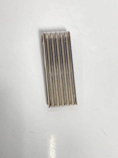 商品画像：マネークリップ/シルバー/使用感有 2