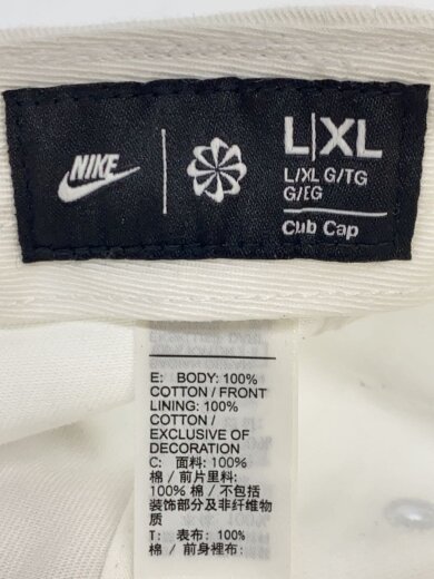 商品画像：キャップ/--/コットン/ホワイト/無地/メンズ 5