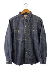 長袖シャツ/38/コットン/IDG