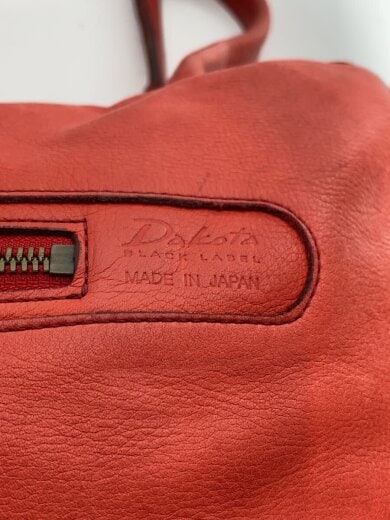 商品画像：ボストンバッグ/レザー/レッド 5