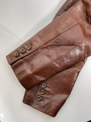 商品画像：テーラードジャケット/M/馬革/BRW/無地 6