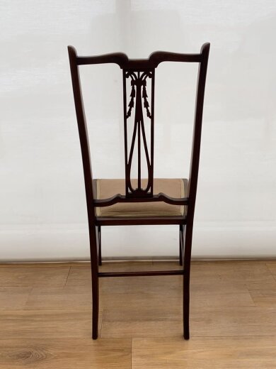 商品画像：エドワーディアン/チェア/ウッド/ブラウン/イス 4