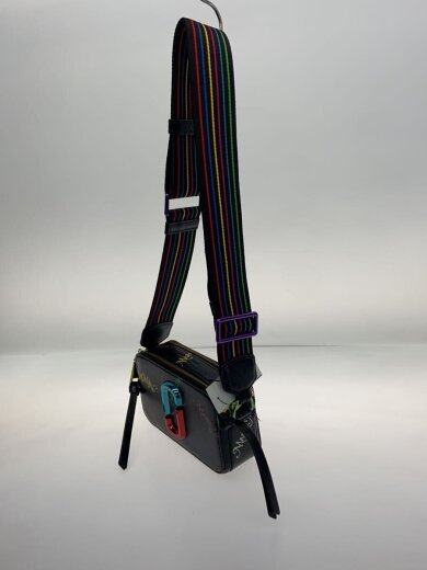 商品画像：SNAPSHOT/NEW YORK/ショルダーバッグ/ブラック/総柄/使用感有 2