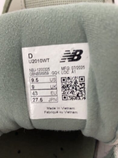 画像：WTAPSWTAPSxNew Balance Abzorb 2010/ローカットスニーカー/27.5cm/グリーン5