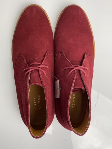 商品画像：チャッカブーツ/L/レッド/デザードブーツ/スウェード/AAA-4309-B 3