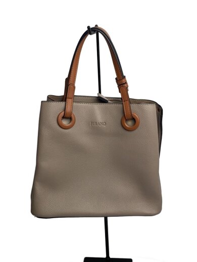 商品画像：ハンドバッグ/ベージュ/ショルダー欠品/ブラウン 1