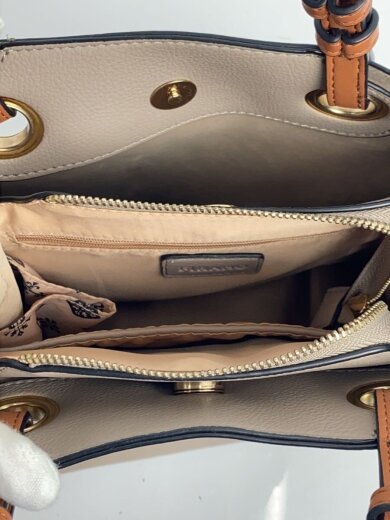 商品画像：ハンドバッグ/ベージュ/ショルダー欠品/ブラウン 6