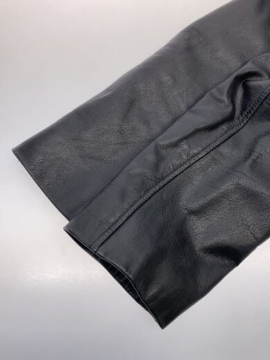 商品画像：レザージャケット/レザーテーラードジャケット/M/牛革/ブラック 5