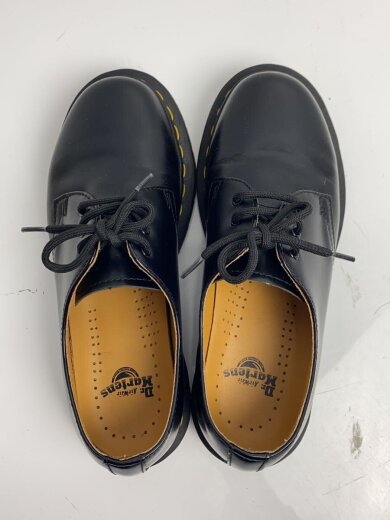 商品画像：3ホールシューズ/UK5/ブラック/イエローステッチ/レザー/GV08T 3