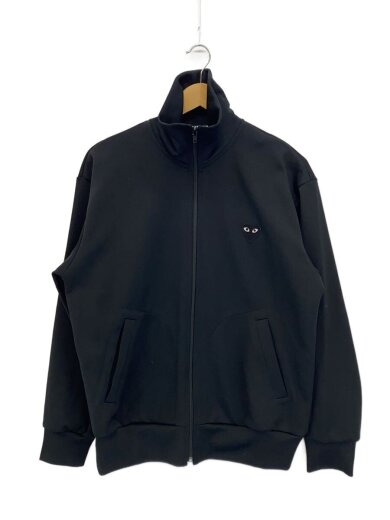 商品画像：トラックジャケット/ジャージ/L/ブラックハートバックプリント/AX-T256/ 1