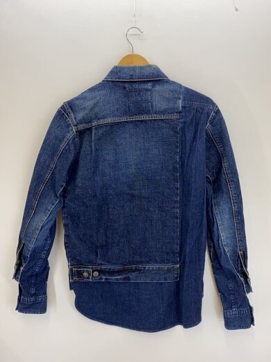 商品画像：ドッキング切替/ペイント加工/2ndタイプ/Gジャン/48/インディゴ/51021290 2