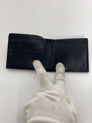 商品画像：2つ折り財布/レザー/ブラック/チェルシー/ウォレット/256334・0416 4