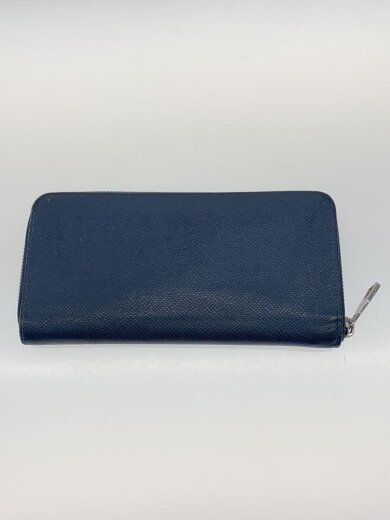 商品画像：ジッピー・ウォレット・ヴェルティカル_タイガ/レザー/ネイビー/メンズ 2