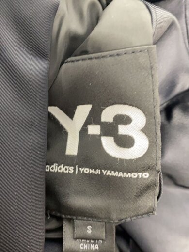 商品画像：M PADDED JACKET/ダウンジャケット/S/ポリエステル/ブラック/バックプリント/DP7709 3