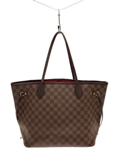 商品画像：1)ネヴァーフルMM_ダミエ・エベヌ/PVC/ブラウン/N51105/トートバッグ 1