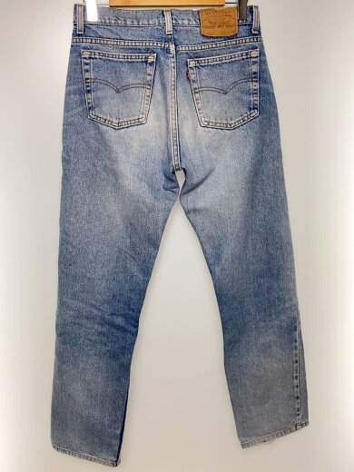 商品画像：ストレートデニムパンツ/32/インディゴ/505-0217/ボタン裏525/USA製// 2