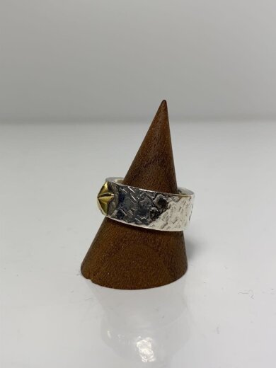 商品画像：Kensscratch/STAR RING/星モチーフリング/SILVER/15号/シルバー/ゴールド// 2