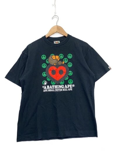 商品画像：MILO/マイロハートTシャツ/L/コットン/ブラック// 1