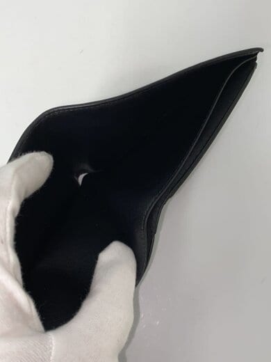 商品画像：2つ折り財布/レザー/BLK/メンズ/594315 1064 P 555583 7