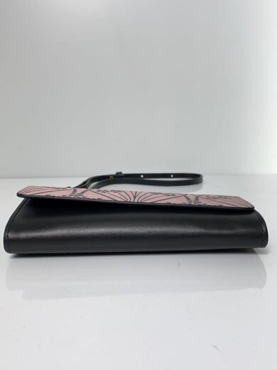 商品画像：ショルダーバッグウォレット/牛革/ピンク/ブラック/282ABB21/長財布// 4