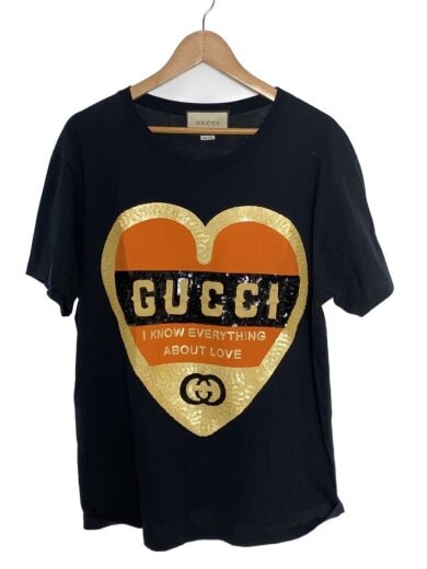 商品画像：Tシャツ/L/コットン/BLK/492347 XJB72 1
