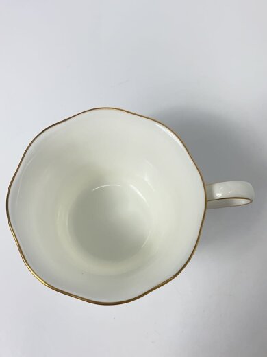 商品画像：カップ&ソーサー/2客セット/ホワイト/ゴールド/ブルー 4