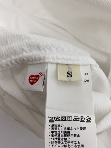 商品画像：長袖シャツ/S/コットン/WHT/HM31SH029 4