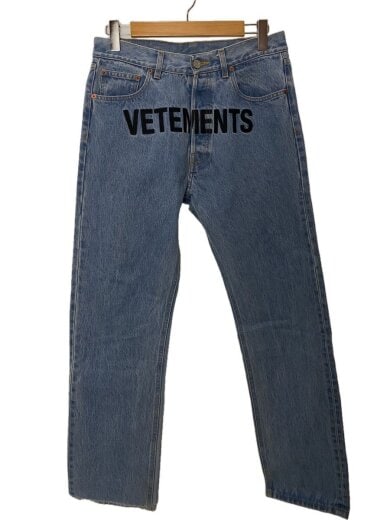 画像：VETEMENTSストレートパンツ/M/デニム/IDG/ME52PA500N1