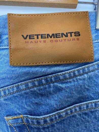 画像：VETEMENTSストレートパンツ/M/デニム/IDG/ME52PA500N4